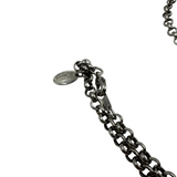 VIVIENNE WESTWOOD LARGE ORB SILVER NECKLACE