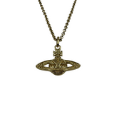 VIVIENNE WESTWOOD MINI BAS RELIEF GOLD NECKLACE