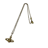 VIVIENNE WESTWOOD MINI BAS RELIEF GOLD NECKLACE