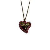 VIVIENNE WESTWOOD ZITA HEART GOLD NECKLACE