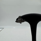 VIVIENNE WESTWOOD DIAMANTE HEART EARRING