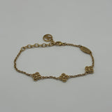 LOUIS VUITTON FLOWER FULL GOLD BRACELET