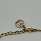 LOUIS VUITTON FLOWER FULL GOLD BRACELET