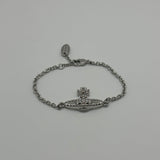 VIVIENNE WESTWOOD SILVER BAS RELIEF BRACELET