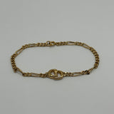 DIOR GOLD CD BRACELET