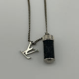 LOUIS VUITTON MONOGRAM ECLIPSE CHARMS NECKLACE