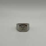 LOUIS VUITTON MONOGRAM SIGNET RING US9 1/2