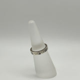 GUCCI GHOST THIN SILVER RING US6