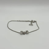 DIOR CD DICE BRACELET SILVER