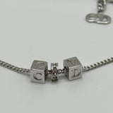 DIOR CD DICE BRACELET SILVER