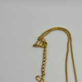 DIOR GOLD PLATE NECKLACE