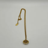 VIVIENNE WESTWOOD GOLD SMALL ORB NECKLACE