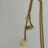 VIVIENNE WESTWOOD GOLD SMALL ORB NECKLACE