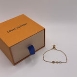 LOUIS VUITTON PETIT LOUIS BRACELET GOLD