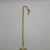 VIVIENNE WESTWOOD GOLD HEART ORB NECKLACE