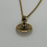 VIVIENNE WESTWOOD GOLD ORB NECKLACE