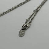 VIVIENNE WESTWOOD SILVER ORB NECKLACE