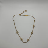 LOUIS VUITTON FLOWERFUL NECKLACE GOLD