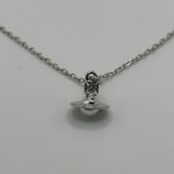 VIVIENNE WESTWOOD MINI PEARL ORB NECKLACE