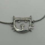 DIOR CAT BRACELET SILVER