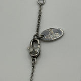 VIVIENNE WESTWOOD SILVER HEART PENDANT NECKLACE