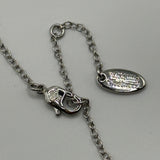 VIVIENNE WESTWOOD CLIP SATURN NECKLACE SILVER