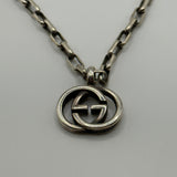 GUCCI DOUBLE G INTERLOCKING NECKLACE