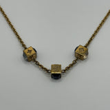 LOUIS VUITTON GAMBLE NECKLACE GOLD