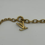 LOUIS VUITTON GAMBLE NECKLACE GOLD