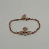 VIVIENNE WESTWOOD ROSE GOLD SATURN BRACELET