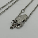 VIVIENNE WESTWOOD DORINA MOON SILVER NECKLACE