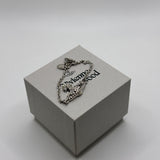 VIVIENNE WESTWOOD SILVER BAS RELIEF BRACELET