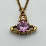 VIVIENNE WESTWOOD REINA ROSE GOLD NECKLACE