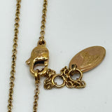 VIVIENNE WESTWOOD REINA ROSE GOLD NECKLACE