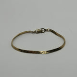 DIOR SIMPLE GOLD CHAIN BRACELET