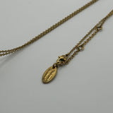 VIVIENNE WESTWOOD PEARL ORB GOLD NECKLACE