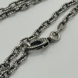 GUCCI INTERLOCKING G THICK PENDANT NECKLACE