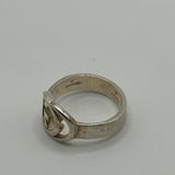 GUCCI GG LOGO BAND RING US5 3/4