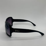 DIOR BLACK SPELLOUT SUNGLASSES