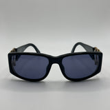 CHANEL DOUBLE C INTERLOCK BLACK SUNGLASSES