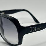 DIOR SPELLOUT BLACK SUNGLASSES