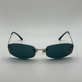 CHANEL DARK BLUE TINT ROUNG SUNGLASSES