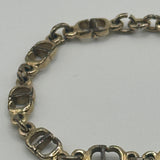 DIOR SMALL CD CHAIN BRACELET GOLD