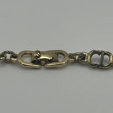 DIOR SMALL CD CHAIN BRACELET GOLD