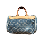 LOUIS VUITTON DENIM SPEEDY HANDBAG