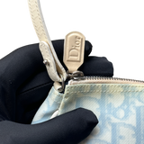 DIOR BABY BLUE TROTTER SADDLE BAG
