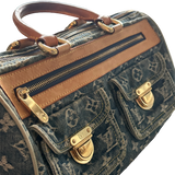 LOUIS VUITTON DENIM SPEEDY HANDBAG