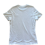 MONCLER MENS SPELLOUT WHITE TEE