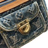 LOUIS VUITTON DENIM SPEEDY HANDBAG