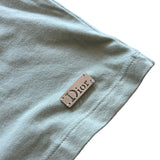 DIOR GREEN FLORAL TEE